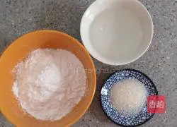 Illustration of how to make glutinous rice cakes 1