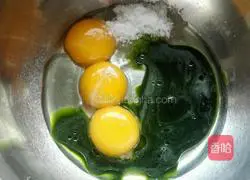 Spinach cream naked cake recipe 3