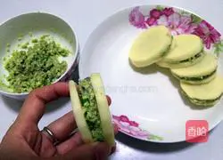 Golden potato sandwich pancake recipe 5