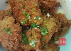 Illustration of how to make pan-fried lotus root cake 7