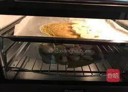 Illustration of how to make banana peanut butter pancakes 2