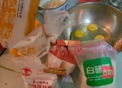 Illustration of how to make sponge cake with bread machine 1