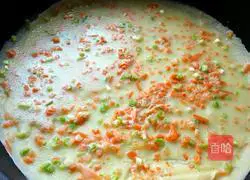 Nutritious breakfast egg pancake recipe 9