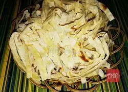 Illustration of how to make vegetarian fried pancakes 2