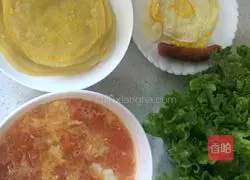 Illustration of how to make lazy pancake 10