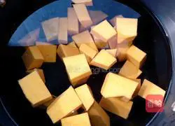 Illustration of how to make sweet pumpkin cake 2