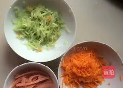 Illustration of how to make three-wire egg cake 2