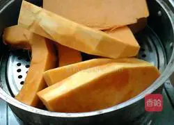 Illustration of how to make pumpkin cake 1