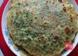 Shepherd's Purse Egg Illustration of how to make cakes 8