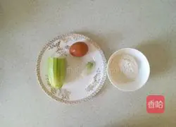 Zucchini and egg soft pancake baby food supplement nutrition recipe recipe illustration 1