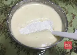 Illustration of how to make 8-inch sponge cake 6