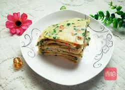 Illustration of how to make vegetable pancakes 12