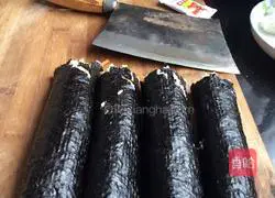 Illustration of how to make sushi 3