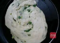 How to make scallion pancakes 6