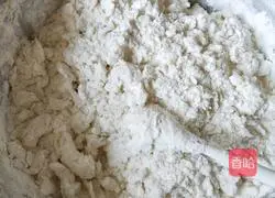 Illustration of how to make ham and egg pancakes 1