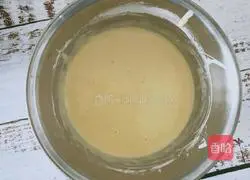 Illustration of how to make Japanese soufflé waffles 3