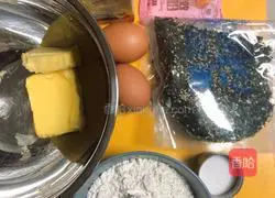 Illustration of French classic seaweed shortbread 1