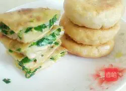 Leek Pancake Recipe Illustration 16