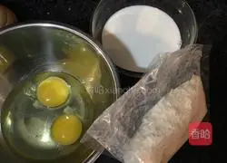 Illustration of how to make original waffles 1