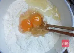 Illustration of how to make egg pancakes 2