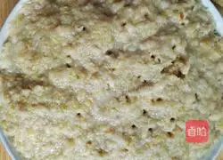 Illustration of how to make vegetable and ham pancakes 8