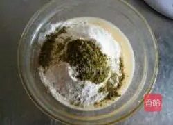 (Reprinted) Illustration of how to make matcha shortcakes 5