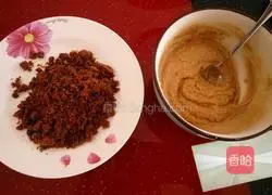 Brown sugar sesame paste sesame seed cakes Practice illustration 5