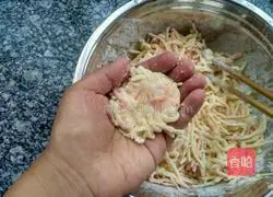 Potato and carrot shredded cake recipe 6