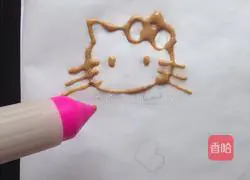 Hello Kitty Cake Roll Recipe Illustration 11