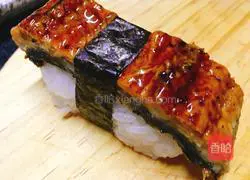 Illustration of how to make eel sushi 6