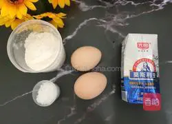 Illustration of how to make yogurt waffles 1