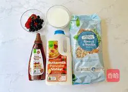 Fruit Oatmeal Muffin Cake Recipe Illustration 1