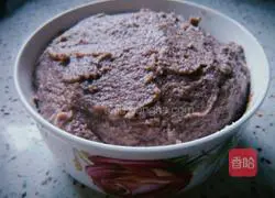 Illustration of making double bean paste glutinous rice cake 4