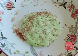 Bean Paste Spinach glutinous rice cake recipe 4