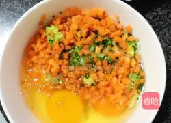 Illustration of how to make egg pancakes 2