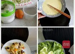 Homemade potato rolls Illustration of how to make cakes 1