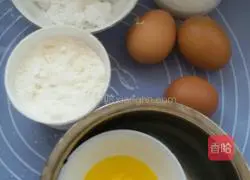 French sponge cake.Recipe 1