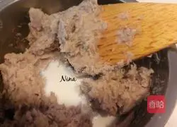 Illustration of how to make taro cake 7