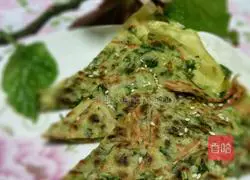 Illustration of how to make vegetable pancakes 8 