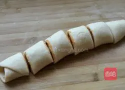 Illustration of how to make spicy scallion pancake 9