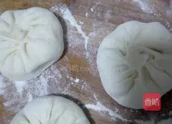 Illustration of how to make bean paste pie 4