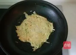 Cucumber Egg pancake recipe 4
