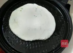 Illustration of how to make salt and pepper scallion cake 15