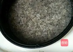 Black sesame porridge recipe illustration 7