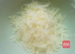 Potato shredded pancake recipe 1