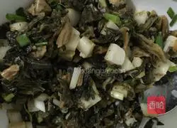 Illustration of how to make salted vegetables and bacon scones 3