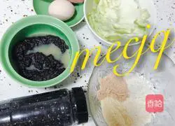 Illustration of how to make pancakes 1