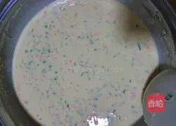 Illustration of how to make delicious thin noodles 2