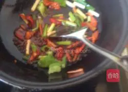 Illustration of how to make spicy double pepper naan pancakes 10