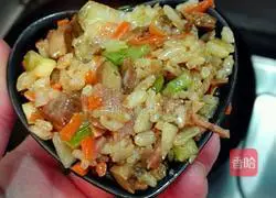 Fried rice cakes Illustration of how to do it 7